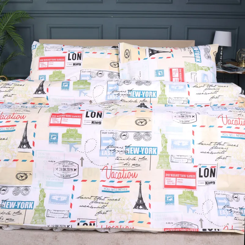 Комплект постільної білизни Ranforce Elite JUNIOR 17-0592 New-York