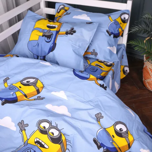 Комплект постельного белья Бязь TEENAGER 17-0900 Minions Happy - 2