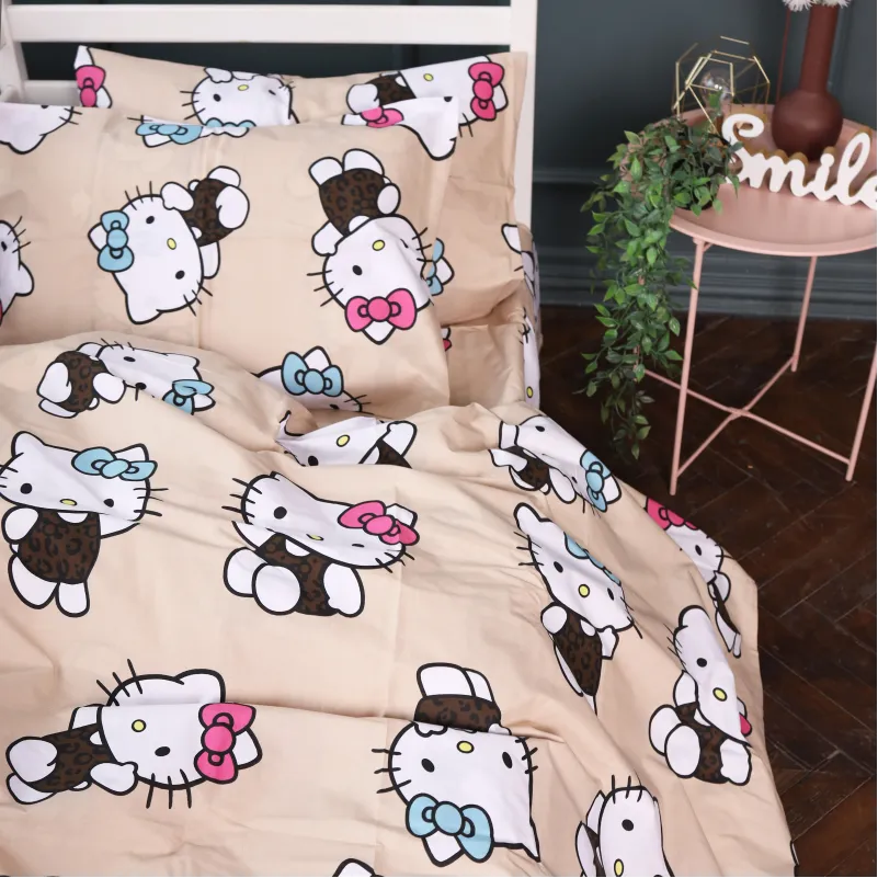 Комплект постельного белья Ranforce Elite TEENAGER 17-0866 Hello Kitty Style - 4