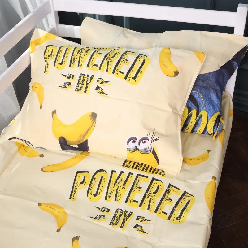 Комплект постельного белья Бязь JUNIOR 17-0808 Minions and bananas - 1