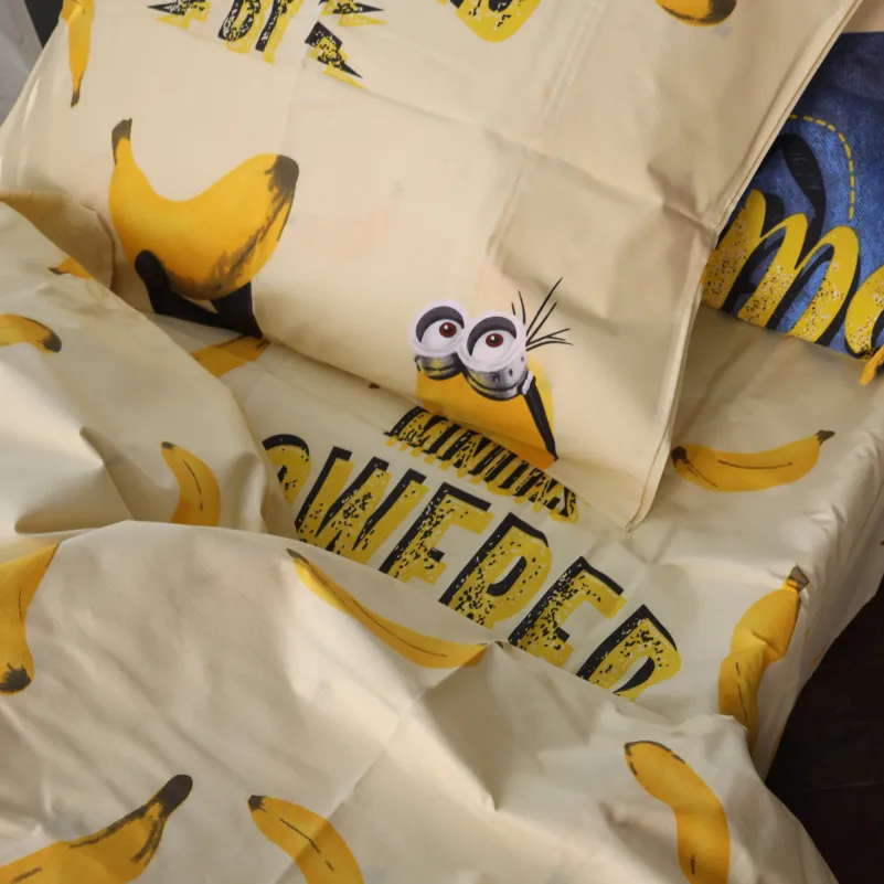 Комплект постельного белья Бязь JUNIOR 17-0808 Minions and bananas - 2