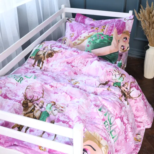 Комплект постельного белья Ranforce Elite LITTLE KIDS 17-0791 Frozen pink - 5