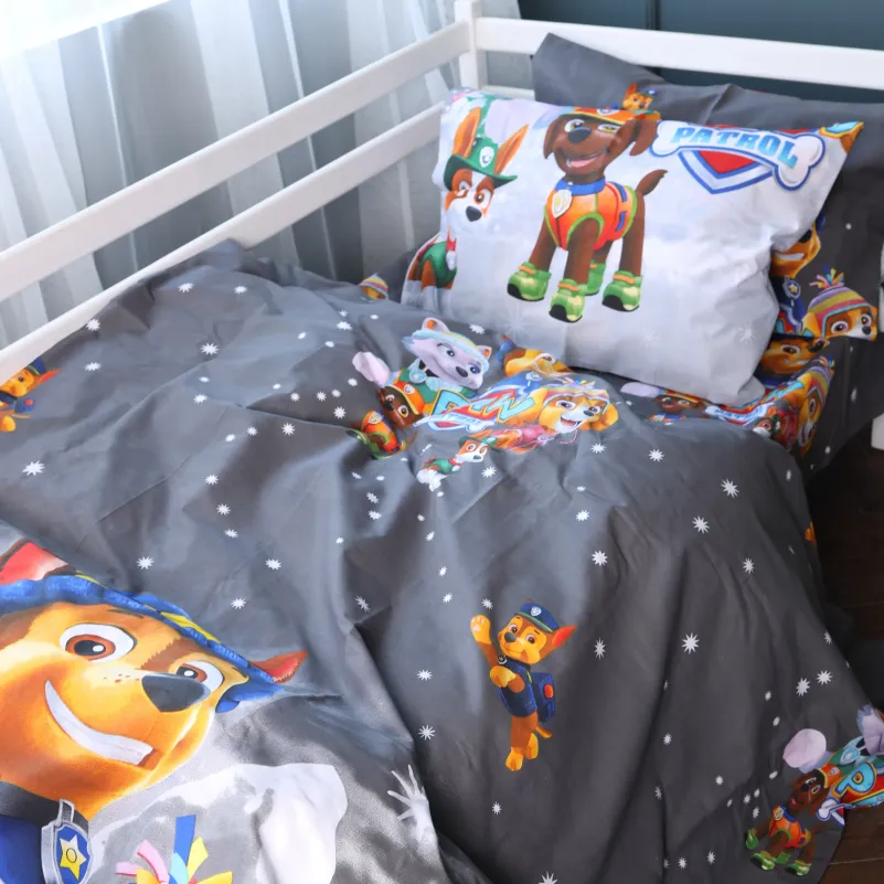 Комплект постельного белья Ranforce Elite TEENAGER 17-0795 Paw Patrol Winter gray - 6