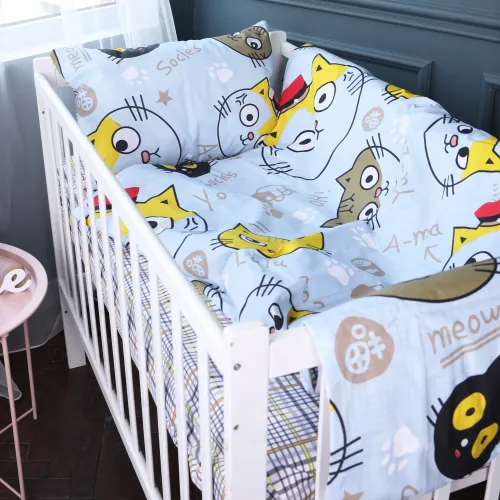 Комплект постельного белья Бязь JUNIOR 18-0007 Cool Cat - 2