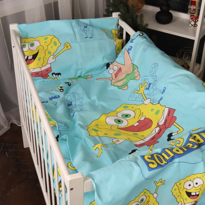 Комплект постільної білизни Бязь TEENAGER 17-0689 Спанч Боб