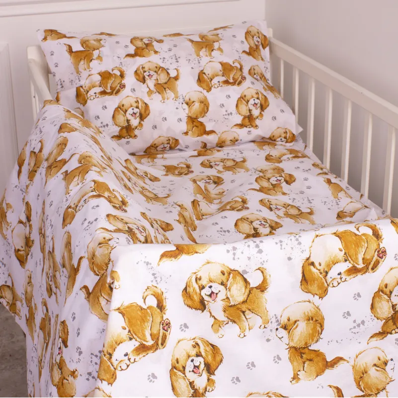 Комплект постельного белья Бязь JUNIOR 20-0020 Red dogs