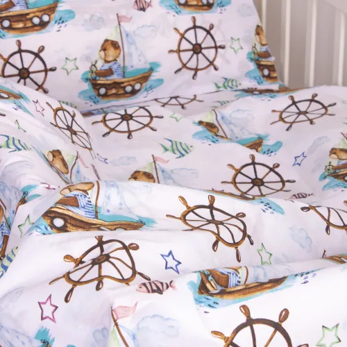 Комплект постельного белья Ranforce Elite JUNIOR 20-0023 Sailor - 4