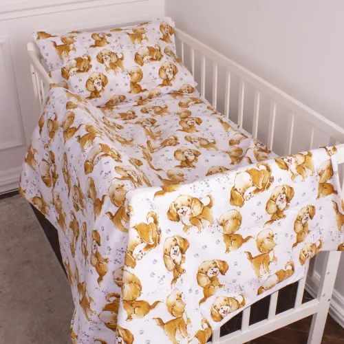 Комплект постельного белья Бязь JUNIOR 20-0020 Red dogs - 2