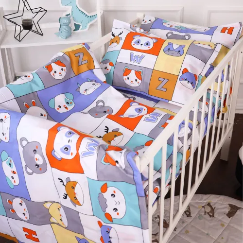 Комплект постельного белья Ranforce Elite TEENAGER 20-0039 Zoo alphabet