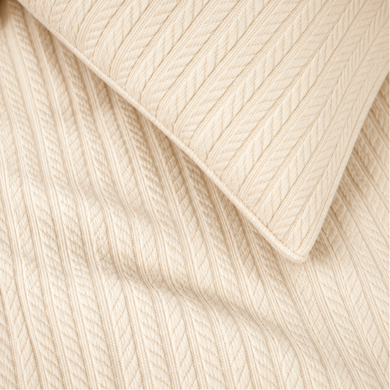 Сьемный защитный чехол на подушку №10-03 Arrowline Cream 100% бавовна