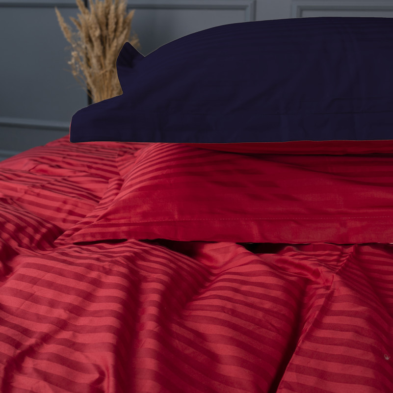 Комплект постельного белья Сатин JUNIOR Satin Stripe 30-0018 + 30-0020 Nariman - 2