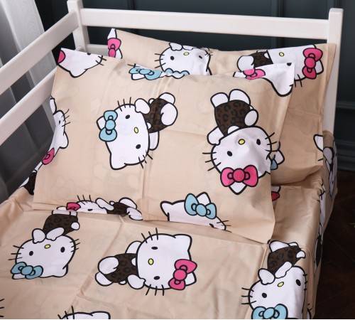 Простынь Бязь 17-0866 Hello Kitty Style