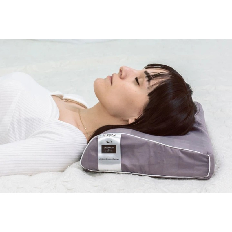 Подушка ортопедическая №7065 Elite Noble stripe Peony KIDDY 50*29*5/8 см - 5