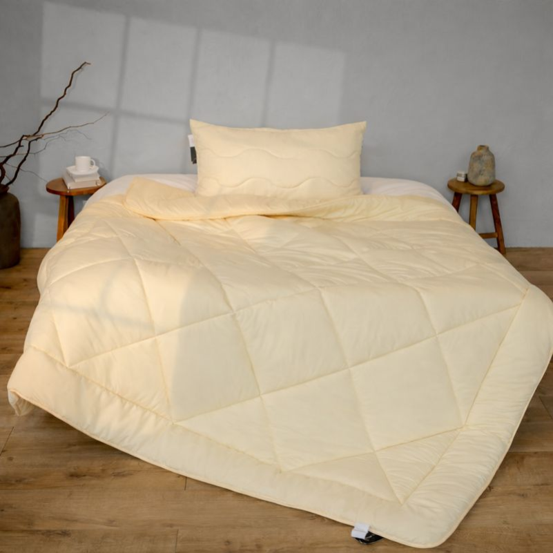 Набор антиаллергенный 3M ТМ THINSULATE ТМ Супер Теплый Eco Light Creamy №1665 (одеяло + подушка 50*70 средняя)