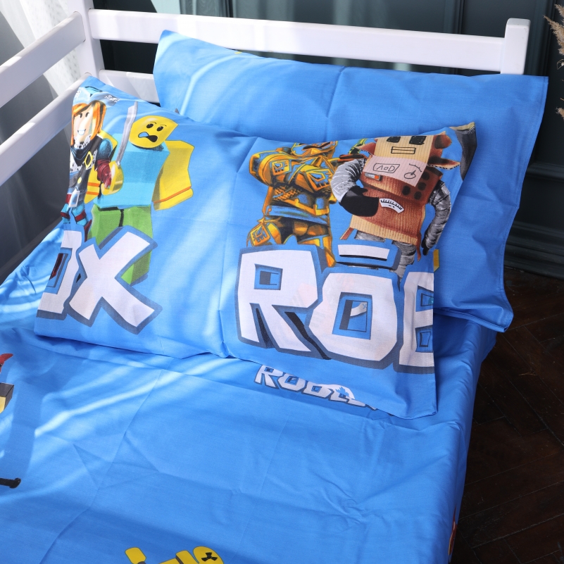 Наволочка Бязь Kids Time 17-0820 Roblox game blue