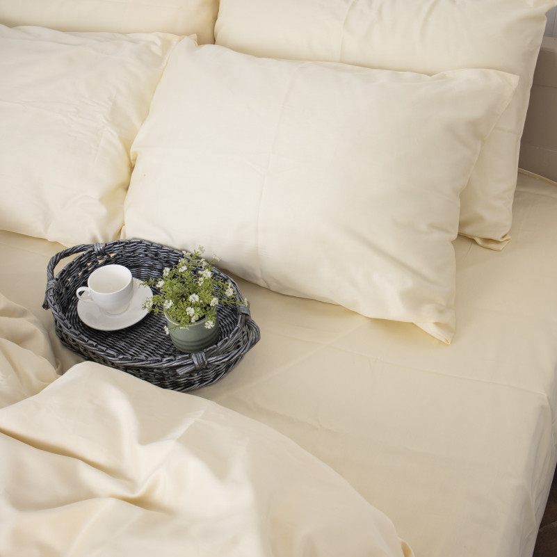 Комплект постельного белья Сатин JUNIOR 0840 Ivory - 4