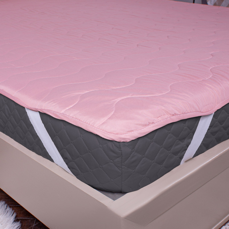 Наматрацник №1758 Eco Light Coral (Wool) (звичайний з гумкою по кутах) - 3