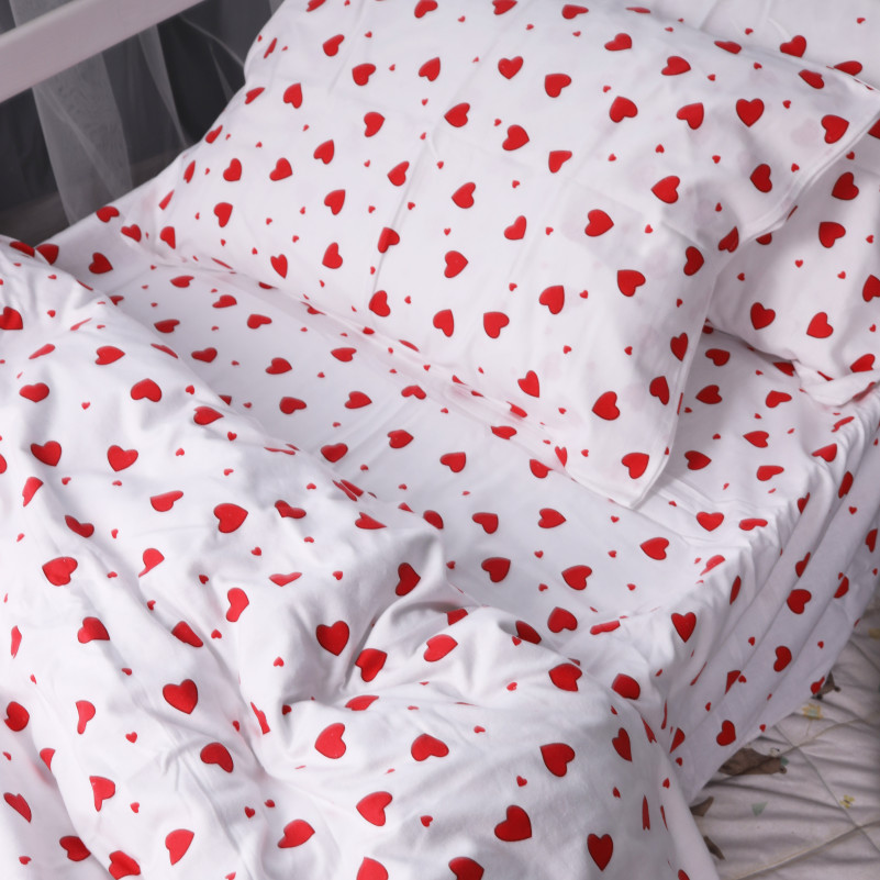 Комплект постельного белья TEENAGER Фланель 015 Love - 6