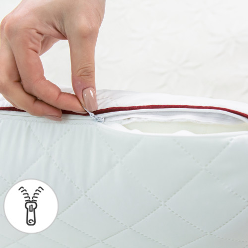 Подушка ортопедична (стружка Memory) №4061 Steep Line Jojo MEN 59*43*12 см - 2