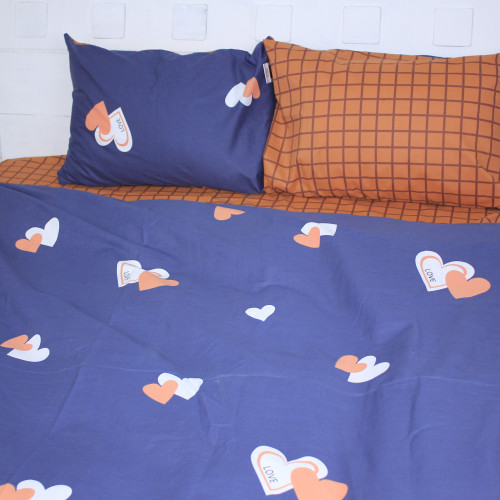 Підковдра MirSon Ranforce Elite 17-0442 Blue orange - 2