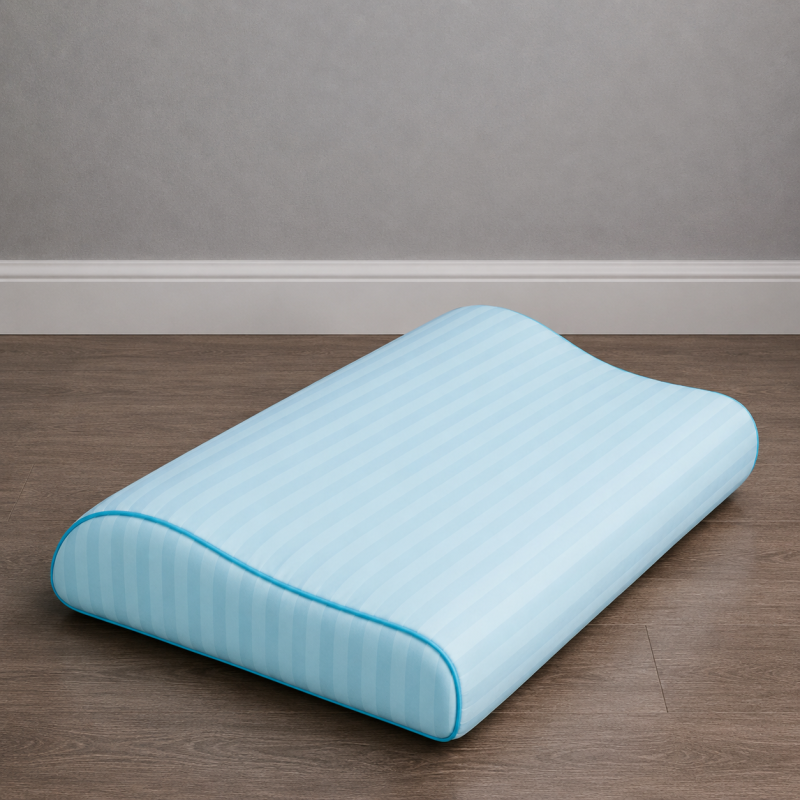 Наволочка №10024 Satin Stripe 30-0015 Green Wave