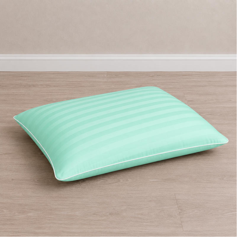 Наволочка №10022 Satin Stripe 30-0013 Azure
