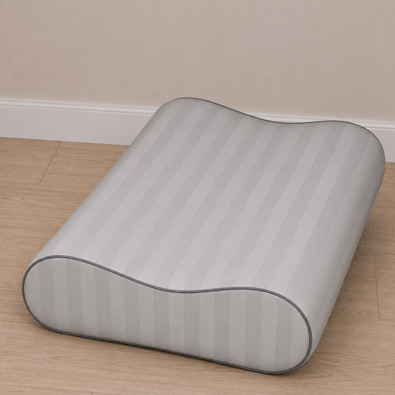 Наволочка №10020 Satin Stripe 30-0010 Light Gray