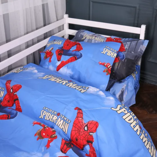 Комплект постельного белья Ranforce Elite TEENAGER 17-0891 Spider-Man City Wall - 4