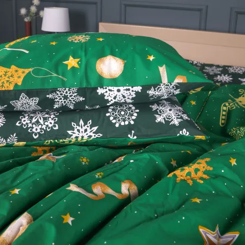 Комплект постельного белья Бязь JUNIOR 17-0876 Emerald Magic - 2