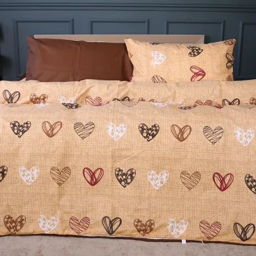 Комплект постельного белья Ranforce Elite LITTLE KIDS 17-0705 Toffee Hearts