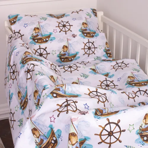 Комплект постельного белья Бязь TEENAGER 20-0023 Sailor - 2