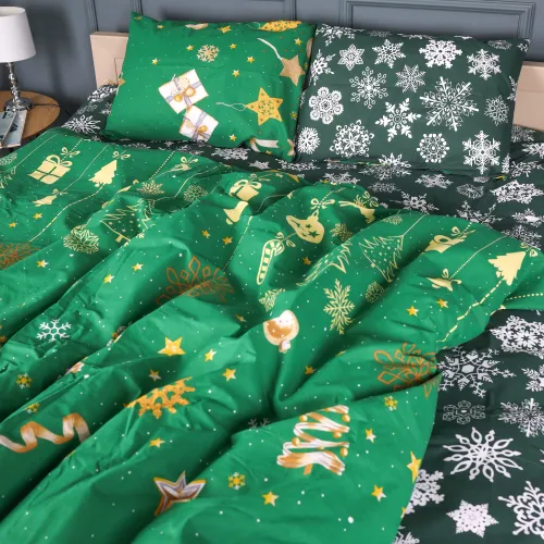 Комплект постельного белья Бязь JUNIOR 17-0876 Emerald Magic