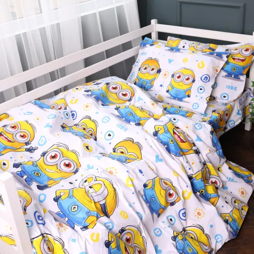 Комплект постельного белья Ranforce Elite TEENAGER 17-0867 Happy Minions