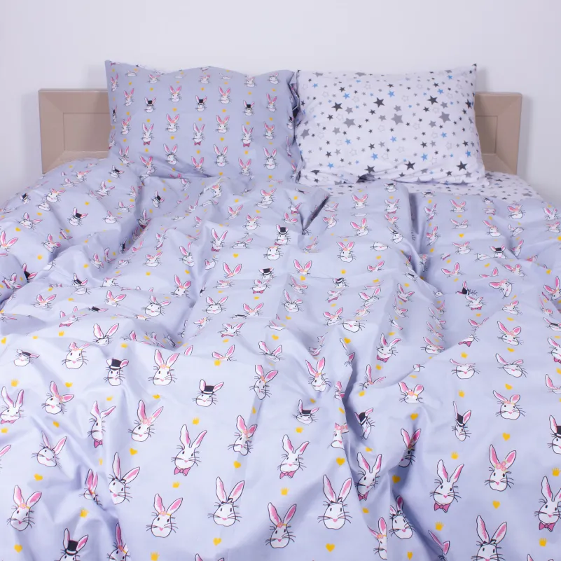 Комплект постельного белья Бязь JUNIOR 17-0527 Bunnies - 5