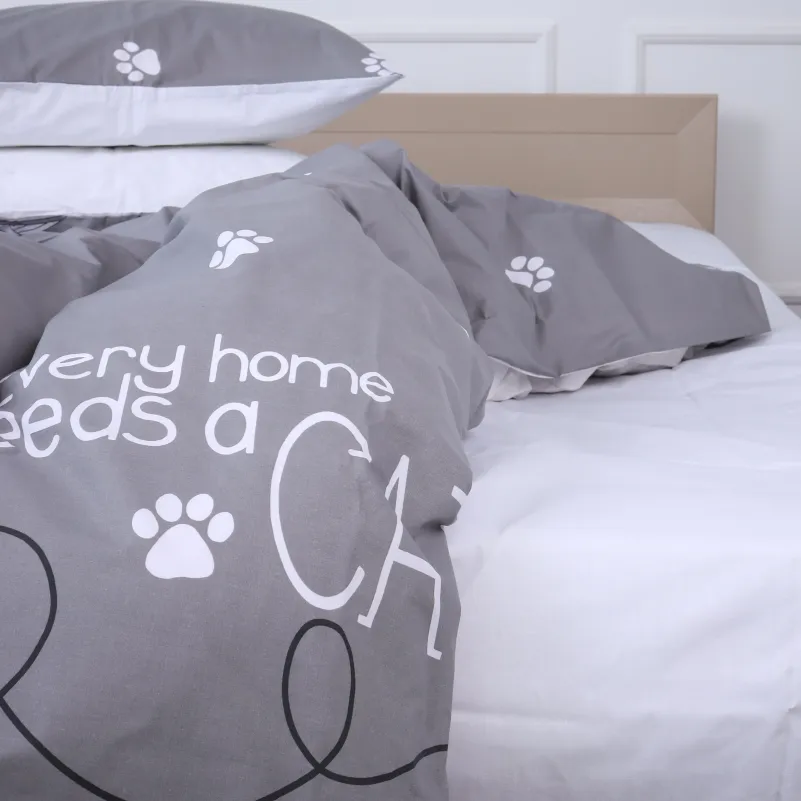 Комплект постельного белья Ranforce Elite JUNIOR 17-4737 Cat's paws - 4