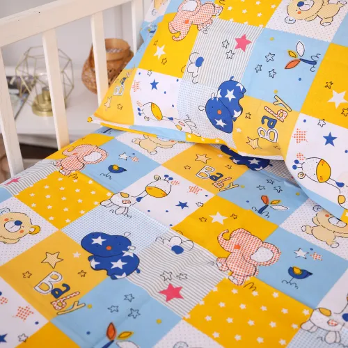 Комплект постельного белья Ranforce Elite JUNIOR 20-0038 Cute animals - 4