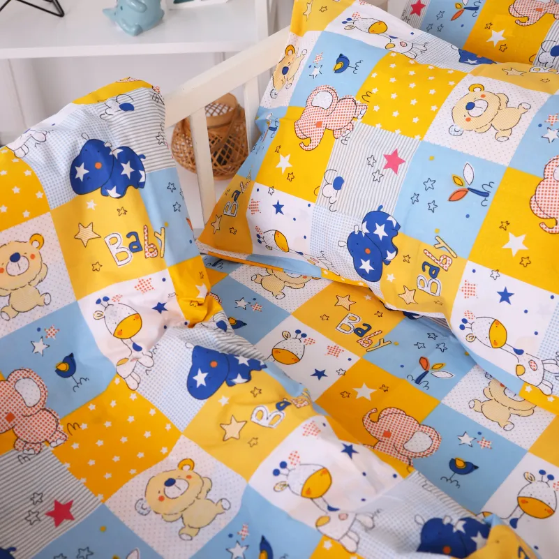 Комплект постельного белья Ranforce Elite JUNIOR 20-0038 Cute animals - 1