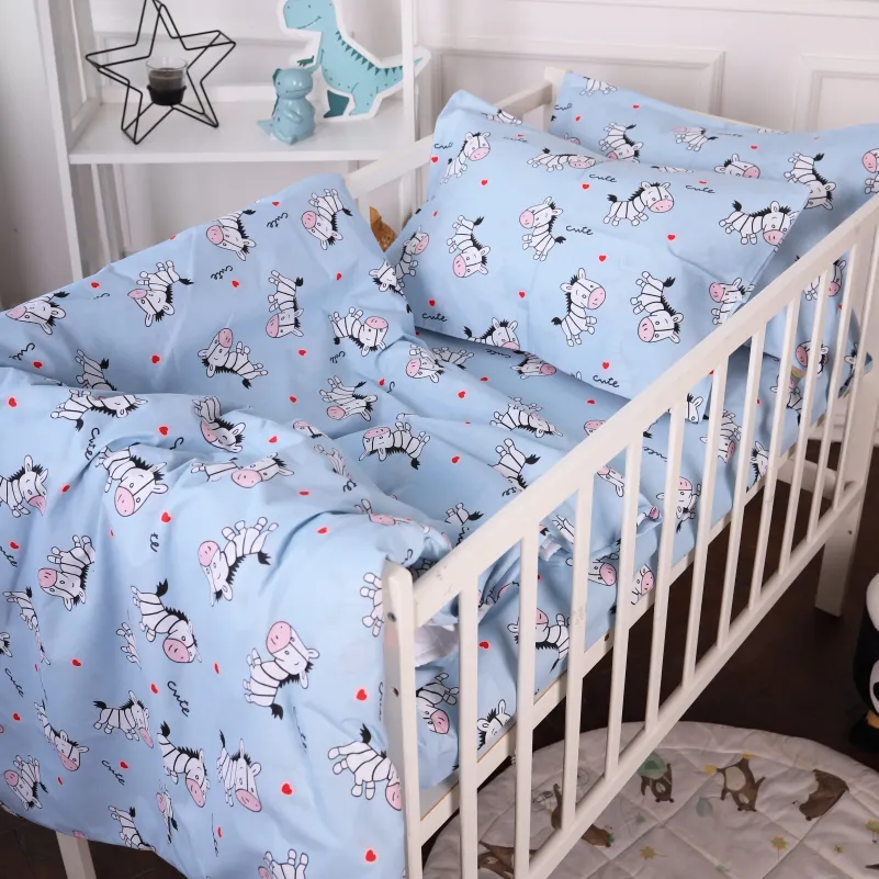 Комплект постельного белья Бязь TEENAGER 20-0037 Cute blue zebra