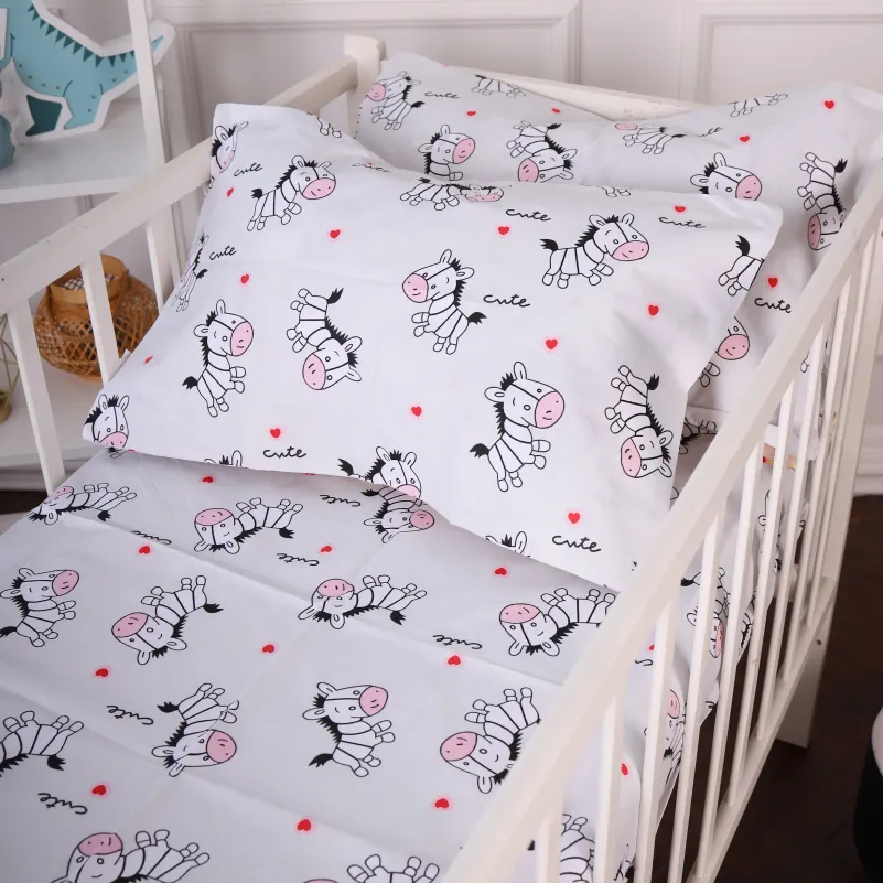 Комплект постельного белья Ranforce Elite TEENAGER 20-0040 Cute white zebra - 3