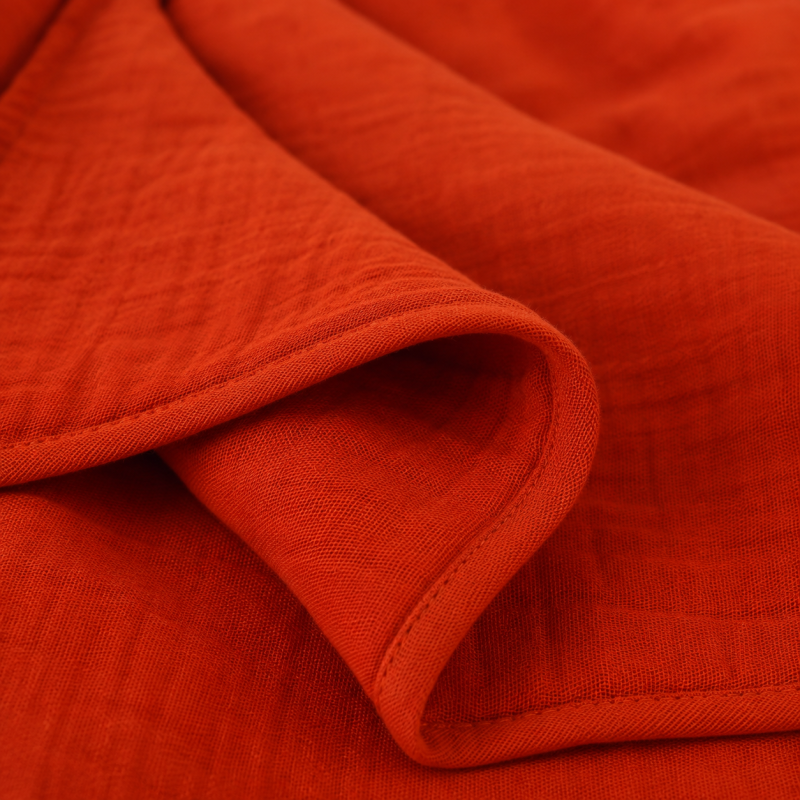 Детский плед №003 Pure Muslin Terracotta - 1