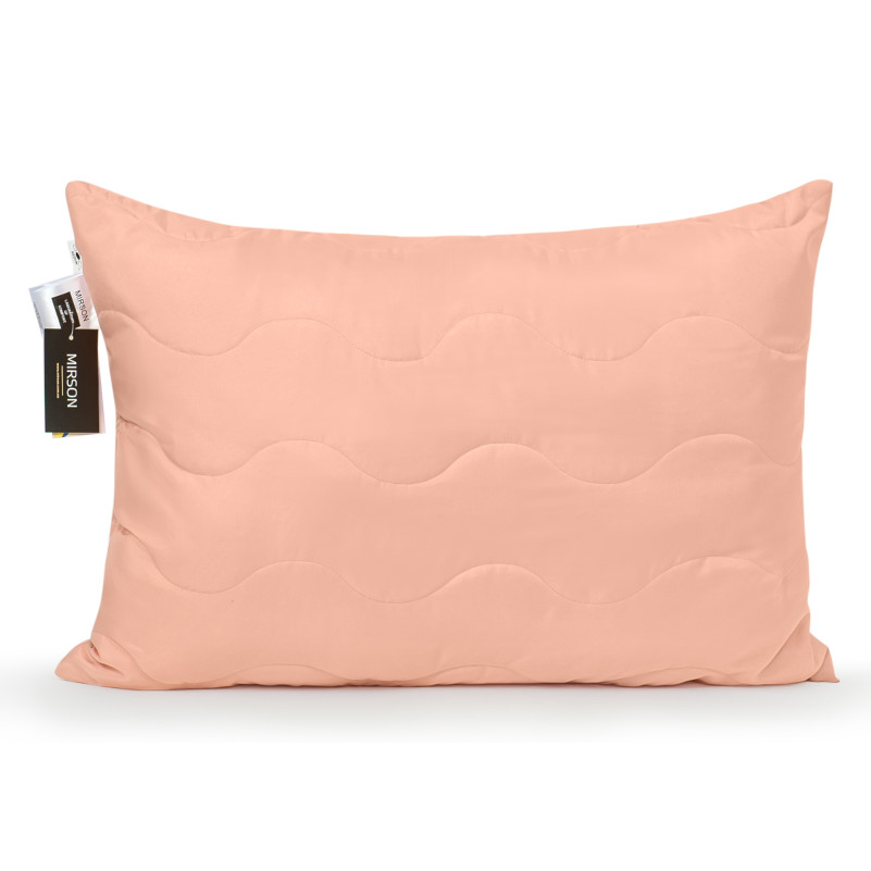 Набор антиаллергенный EcoSilk Супер Теплый Eco Light Coral №1740 (одеяло + подушки 50*70 средние) - 5