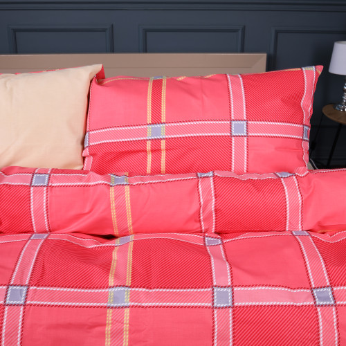 Пододеяльник Бязь 17-0783 Checkered Flame