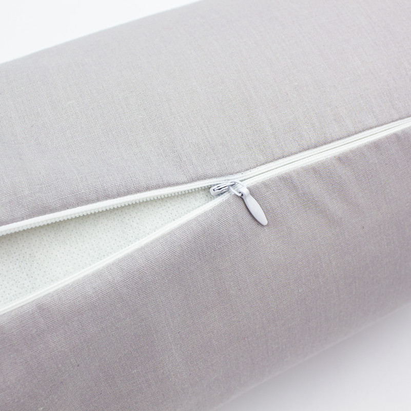 Подушка-валик №8350 Naturale Line 16-5703 Light Gray Tencel - 11