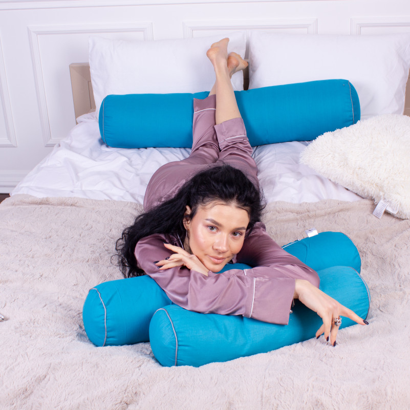 Подушка-валик №8375 Naturale Line 17-4735 Caterina BamBoo - 8