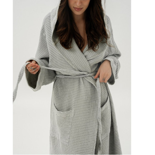 Халат "Bamboo Calm" light gray