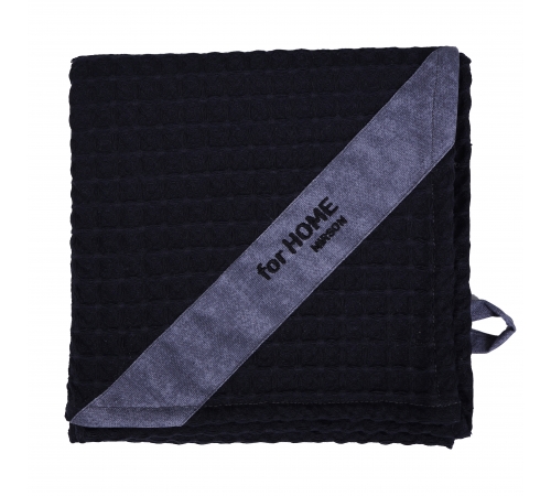 Рушник дак/вафля №700 Black
