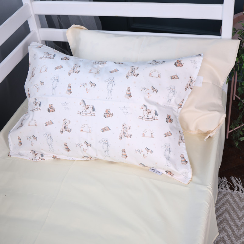 Комплект постельного белья Сатин JUNIOR Kids Time 22-1422 Warm toys - 3