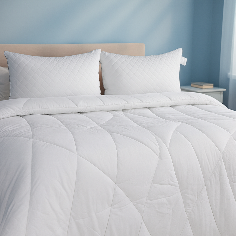 Ковдра антиалергенна №843-1 "Royal" Eco-Soft 100% бавовна зима Фото - 9
