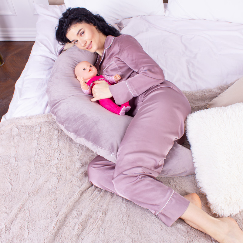 Для беременных и кормления №8632 Velvet Line 28-0005 Ashen 100% Memory - 10