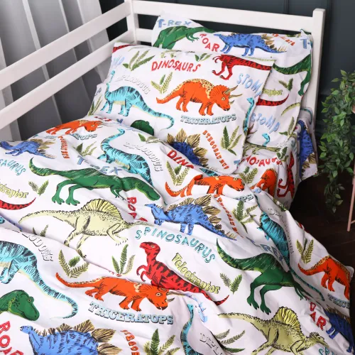 Комплект постельного белья Бязь JUNIOR 17-0868 Dino World